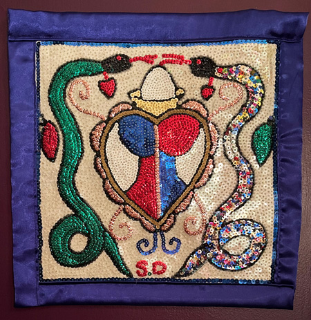 Vodou flag: Dambala